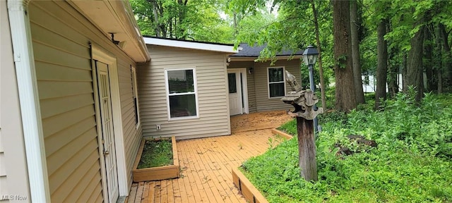 445 Houghton Rd, Sagamore Hills, OH 44067 - view of wooden deck