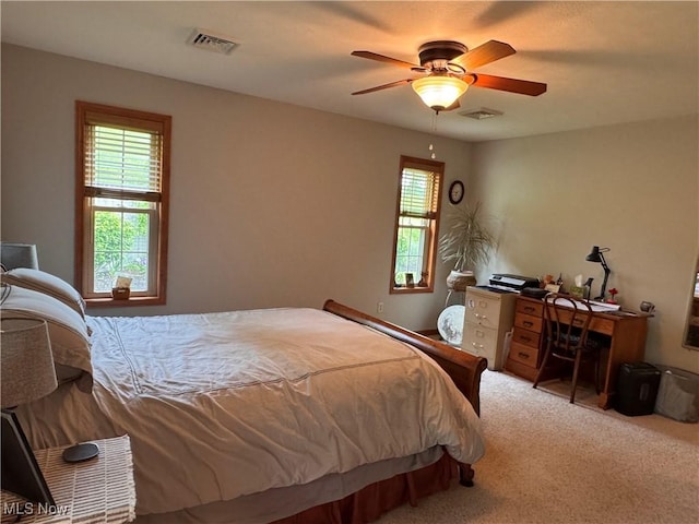 617 Wedgewood Way Unit 617, Millersburg, OH 44654 - carpeted bedroom featuring ceiling fan