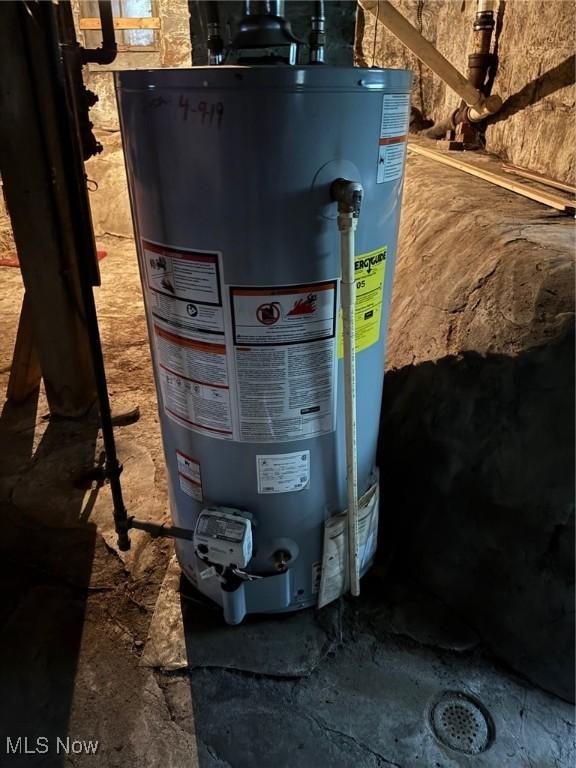 98 Westwood Ave, Akron, OH 44302 - utilities with gas water heater