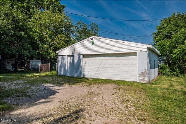 2226 Martha Ave NE, Canton, OH 44705 - view of detached garage