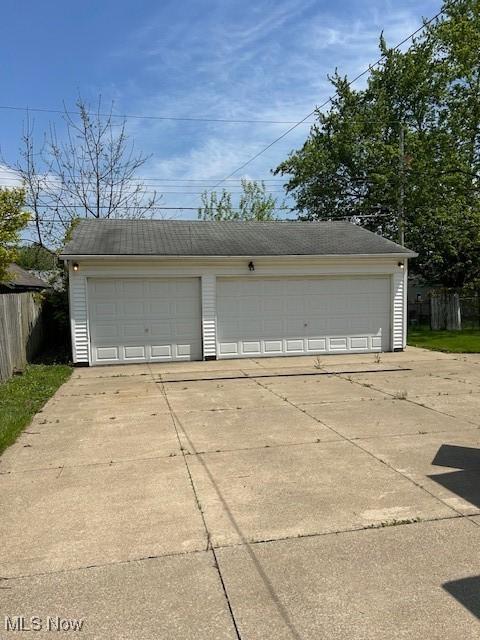500 Grosvenor Dr NW, Massillon, OH 44647 - view of detached garage