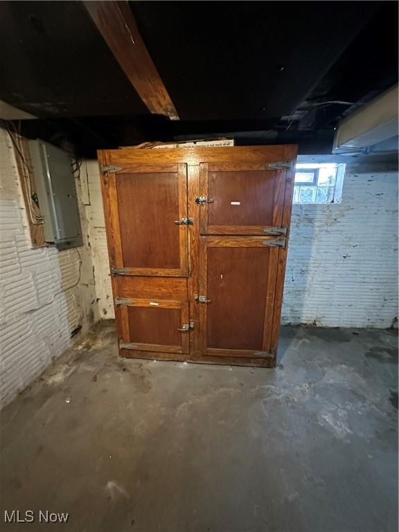 1097 Jefferson St, Follansbee, WV 26037 - basement featuring electric panel