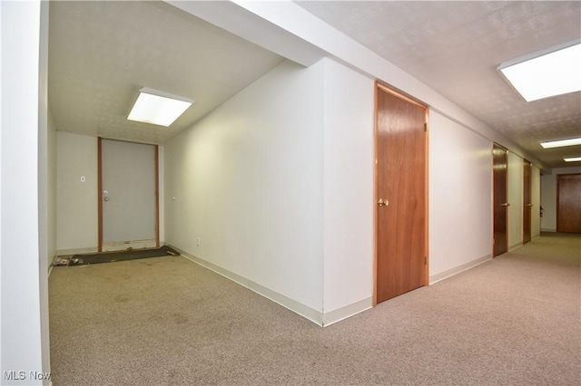 1187 Deforest Rd SE, Warren, OH 44484 - hallway with carpet floors and baseboards