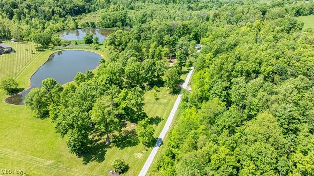 24416 Mountz Rd, Homeworth, OH 44634 - bird's eye view of a nearby body of water and a heavily wooded area