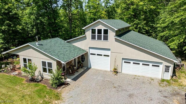 24416 Mountz Rd, Homeworth, OH 44634 - view of front of property featuring driveway and roof with shingles