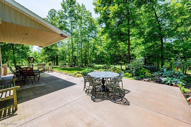 24416 Mountz Rd, Homeworth, OH 44634 - view of patio / terrace with outdoor dining space
