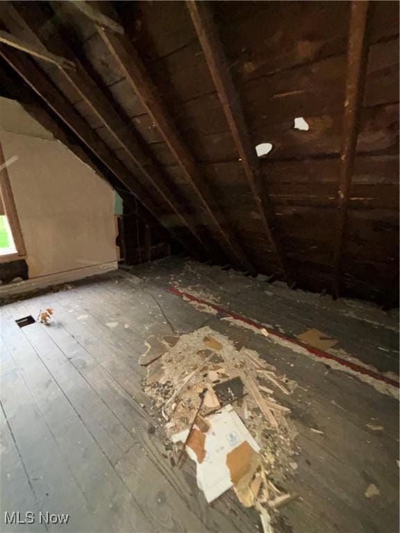 11226 Greenwich Ave, Cleveland, OH 44105 - view of unfinished attic