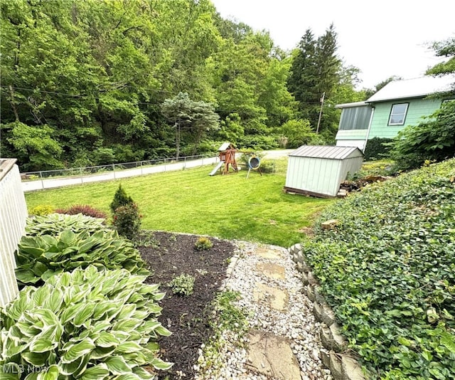 1720 Blosser Ln, Follansbee, WV 26037 - view of yard with a playground