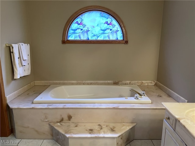 12701 Gordon St, North Royalton, OH 44133 - bathroom featuring vanity and a bath