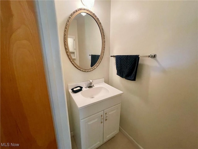180 Atterbury Blvd, Hudson, OH 44236 - bathroom with vanity and baseboards