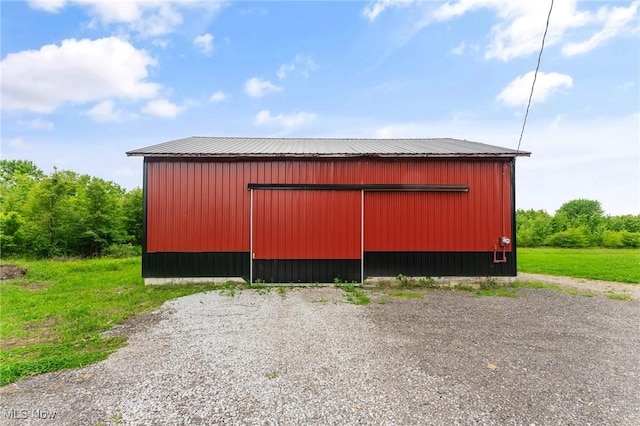 3371 Padanarum Rd, Geneva, OH 44041 - view of pole building