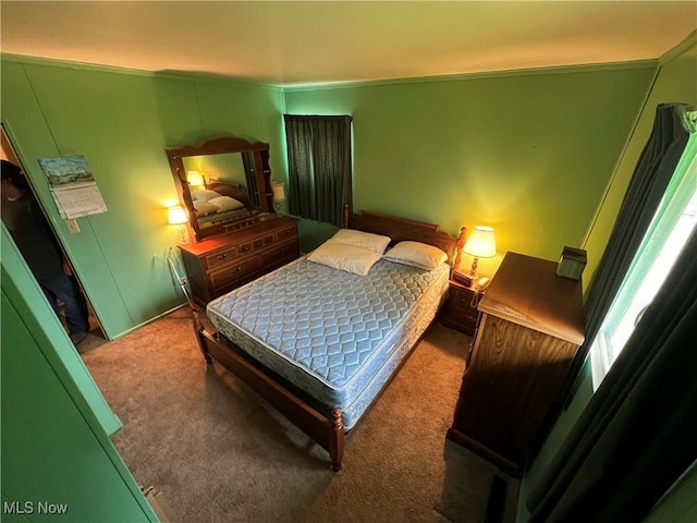 156 Andover Rd, Woodsfield, OH 43793 - carpeted bedroom with crown molding