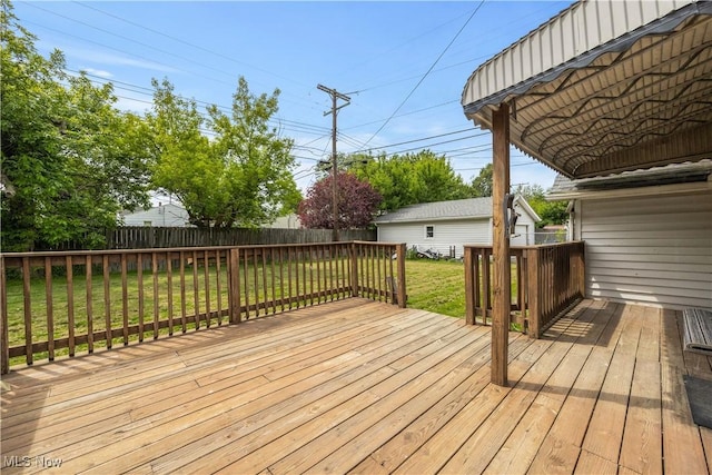 348 Elberta Dr, Vermilion, OH 44089 - view of wooden deck