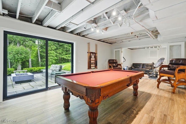 19 Brandywood Dr, Pepper Pike, OH 44124 - recreation room featuring billiards table and light wood-style floors