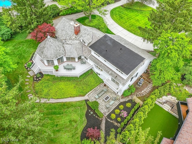 19 Brandywood Dr, Pepper Pike, OH 44124 - view from above of property