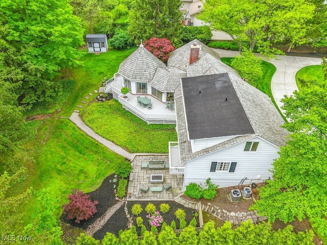 19 Brandywood Dr, Pepper Pike, OH 44124 - aerial view of property and surrounding area