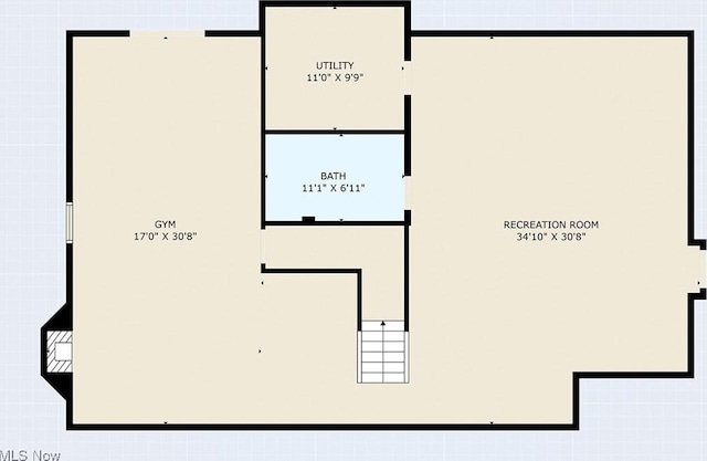 5495 Meese Rd NE, Louisville, OH 44641 - floor plan / room layout