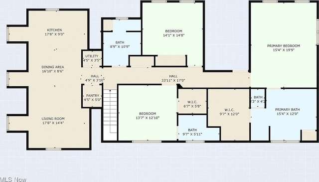 5495 Meese Rd NE, Louisville, OH 44641 - property floor plan