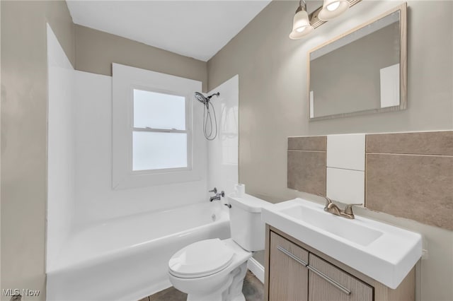 3528 Daleford Rd, Shaker Heights, OH 44120 - bathroom with bathing tub / shower combination, toilet, and vanity
