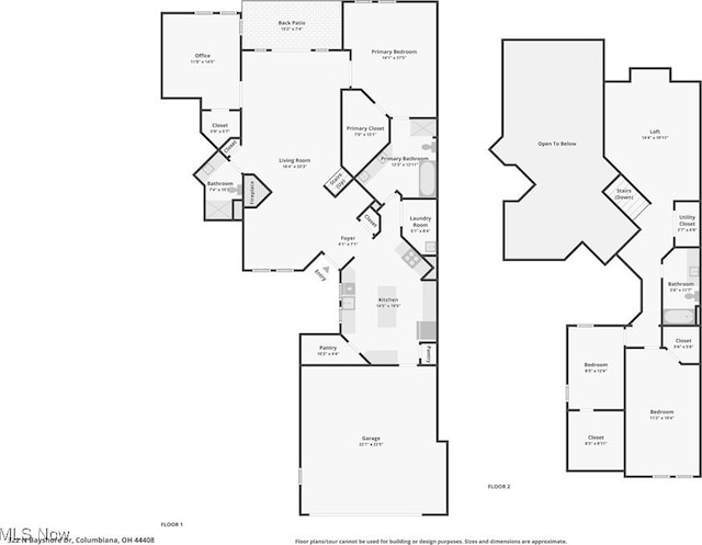 322 N Bayshore Dr Unit 3, Columbiana, OH 44408 - property floor plan