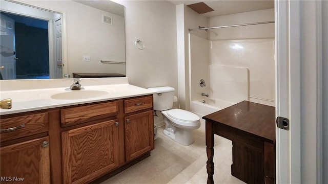 28360 Center Ridge Rd Unit 218, Westlake, OH 44145 - full bath with vanity, toilet, and shower / bathtub combination