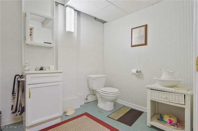 1983 Fox Trace Trl, Cuyahoga Falls, OH 44223 - bathroom with vanity and toilet