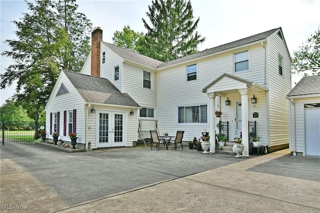 3053 E Market St, Warren, OH 44483 - back of property featuring french doors