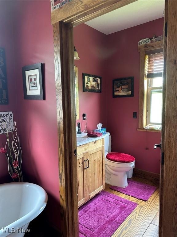 51001 Run Rd, Beallsville, OH 43716 - bathroom featuring toilet and vanity
