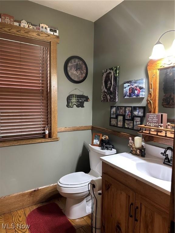 51001 Run Rd, Beallsville, OH 43716 - bathroom featuring vanity and toilet