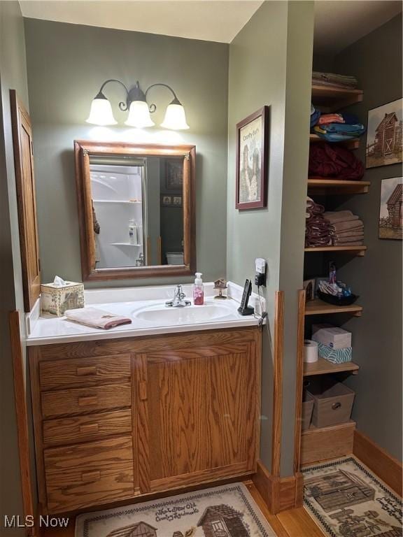51001 Run Rd, Beallsville, OH 43716 - bathroom with vanity