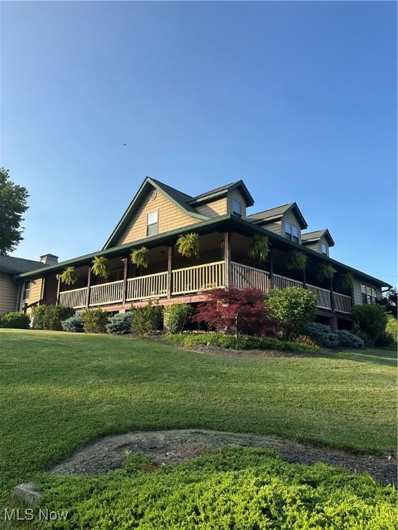 51001 Run Rd, Beallsville, OH 43716 - view of front of house featuring a front yard