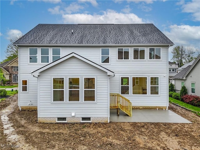 S/L12 Neptune Oval, Solon, OH 44139 - rear view of property with a patio and a shingled roof