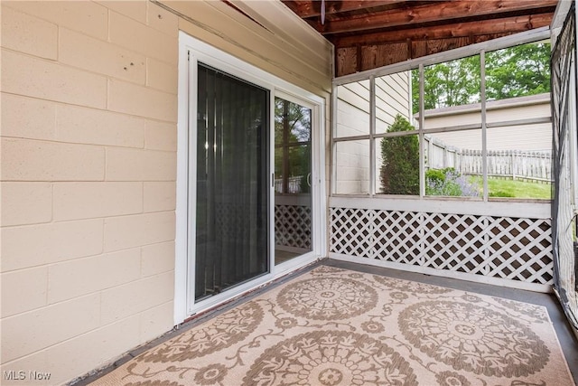 715 Locust St S, Canal Fulton, OH 44614 - view of unfurnished sunroom