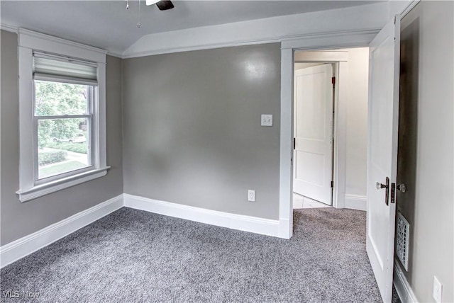 2577 Idlewood Rd, Cleveland Heights, OH 44118 - carpeted empty room with baseboards and a ceiling fan