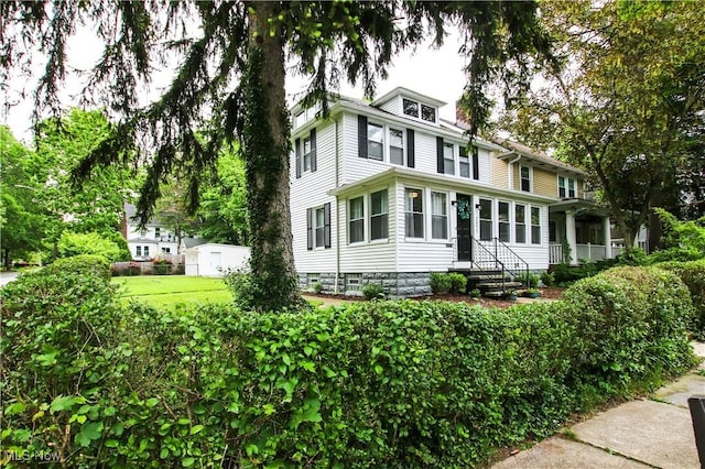 2577 Idlewood Rd, Cleveland Heights, OH 44118 - view of front of property