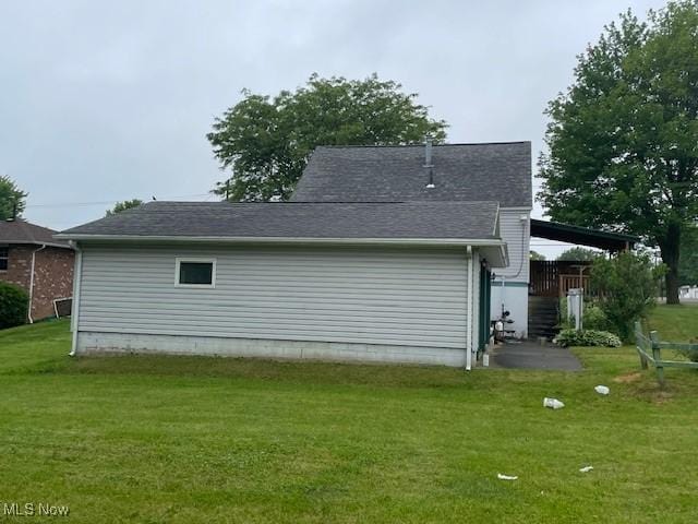 2410 Perry Dr SW, Canton, OH 44706 - view of side of property featuring a lawn