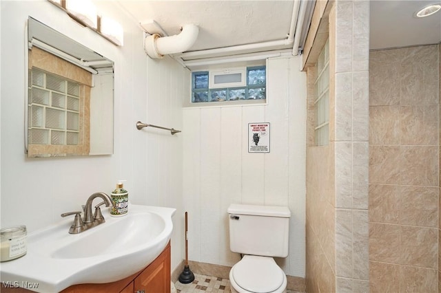 4418 Temblett Ter, South Euclid, OH 44121 - full bath with vanity, toilet, and a shower