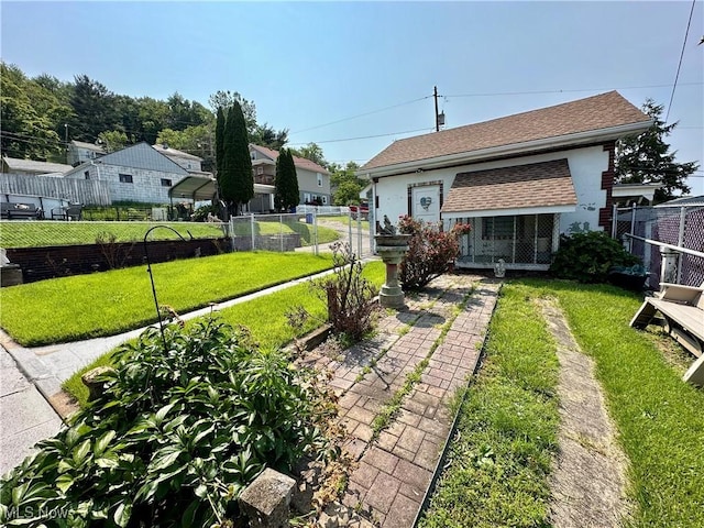 808 Gilbert Ave, Follansbee, WV 26037 - rear view of property featuring roof with shingles