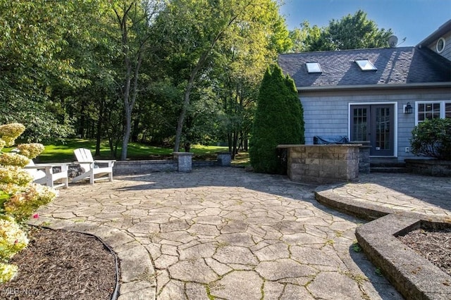 4679 Paxton Rd, Copley, OH 44321 - view of patio with french doors