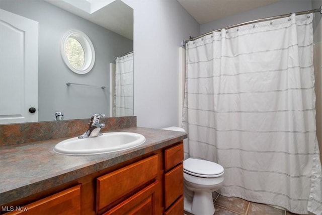 4679 Paxton Rd, Copley, OH 44321 - bathroom featuring vanity and tile patterned flooring