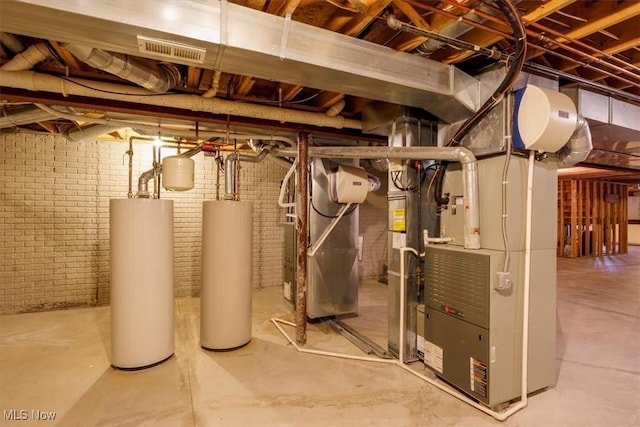 4679 Paxton Rd, Copley, OH 44321 - utilities featuring water heater and heating unit