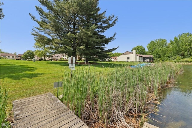 47 Tudor Ln Unit 6C, Kent, OH 44240 - view of grassy yard with a water view
