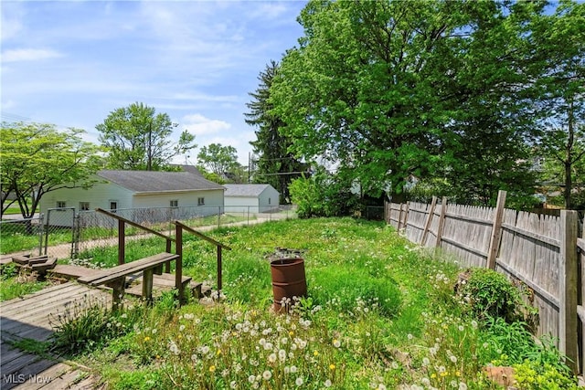 310 N Bentley Ave, Niles, OH 44446 - view of fenced backyard
