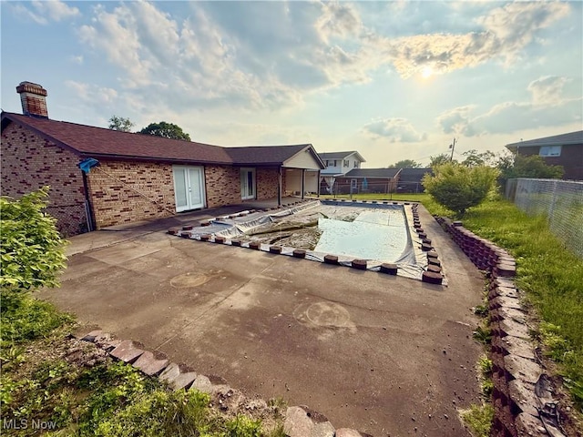47 Walker Manor Cir, Colliers, WV 26035 - view of pool with a fenced backyard and a patio