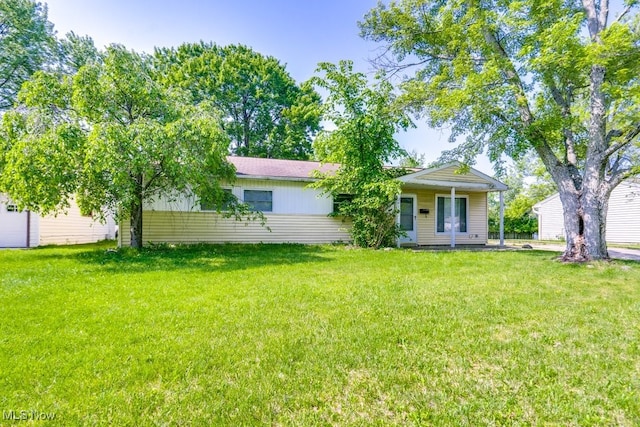 24120 Sherborne Rd, Bedford Heights, OH 44146 - back of property with a yard