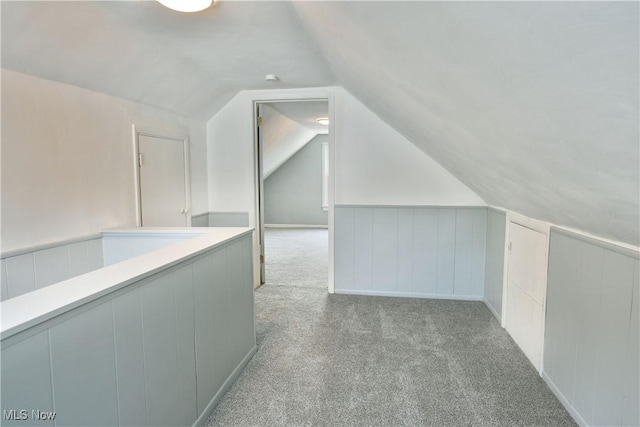 859 Gary Ave, Girard, OH 44420 - additional living space with carpet floors and lofted ceiling