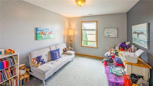 813 Buckeye Ln, Sandusky, OH 44870 - playroom featuring carpet floors and baseboards