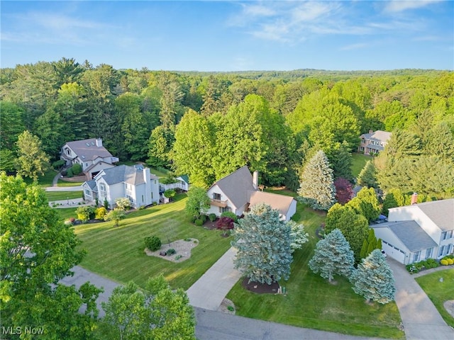 6791 Cedar Ridge Trl, Clinton, OH 44216 - aerial view of residential area with a forest
