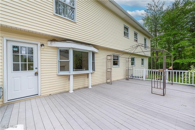10031 Akins Rd, North Royalton, OH 44133 - view of deck