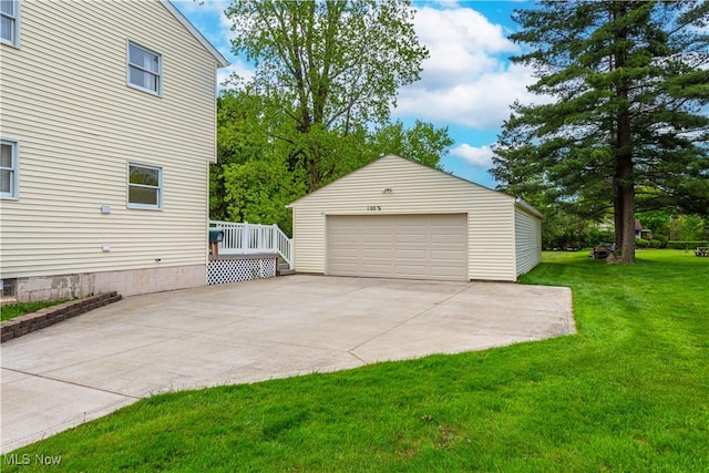 10031 Akins Rd, North Royalton, OH 44133 - view of detached garage